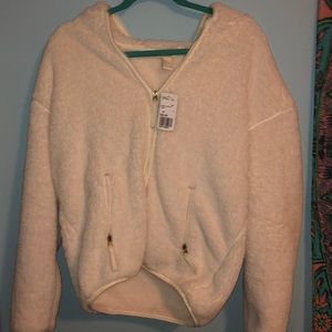 Fluffy Zip Up Hoodie